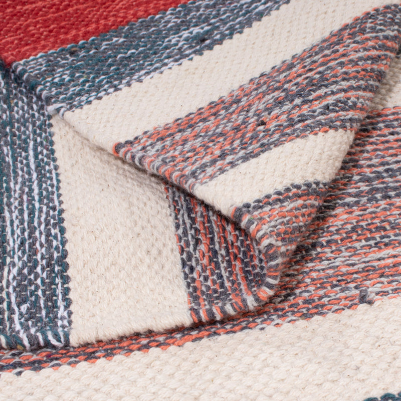 Kelim Modern Teppich 70x150cm - mehrfarbig