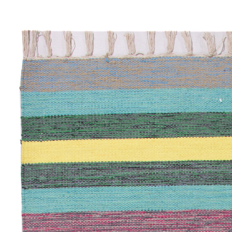 Kelim Modern Teppich 70x150cm - mehrfarbig