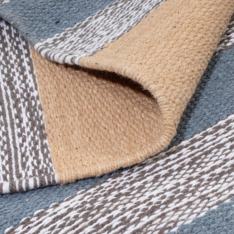 Kelim Modern Teppich 70x150cm - mehrfarbig