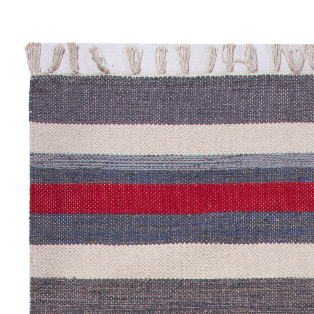 Kelim Modern Teppich 70x150cm - mehrfarbig