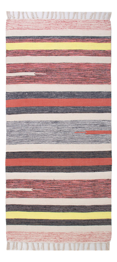 Kelim Modern Teppich 70x150cm - mehrfarbig