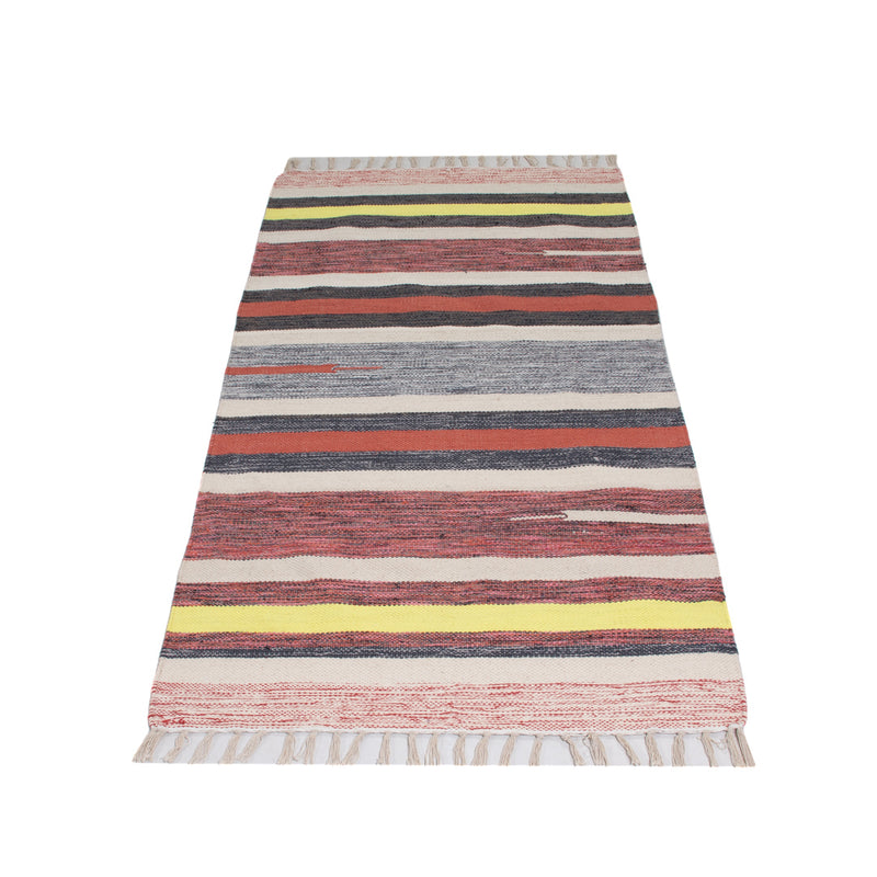 Kelim Modern Teppich 70x150cm - mehrfarbig