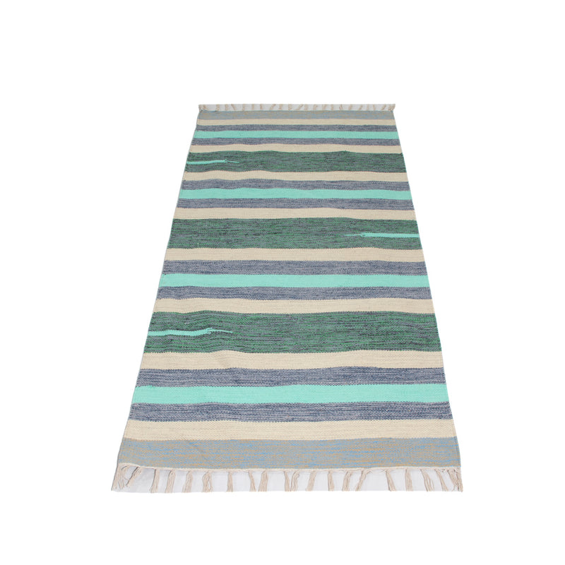 Kelim Modern Teppich 70x150cm - mehrfarbig