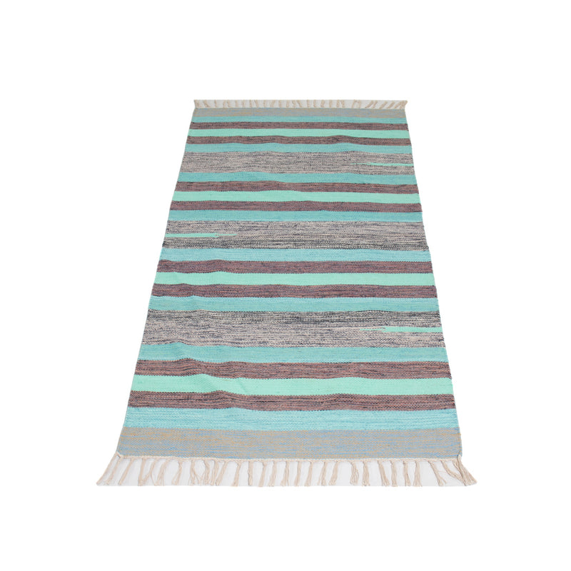Kelim Modern Teppich 70x150cm - mehrfarbig