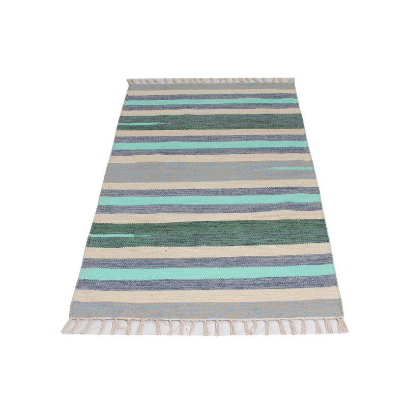 Kelim Modern Teppich 70x150cm - mehrfarbig