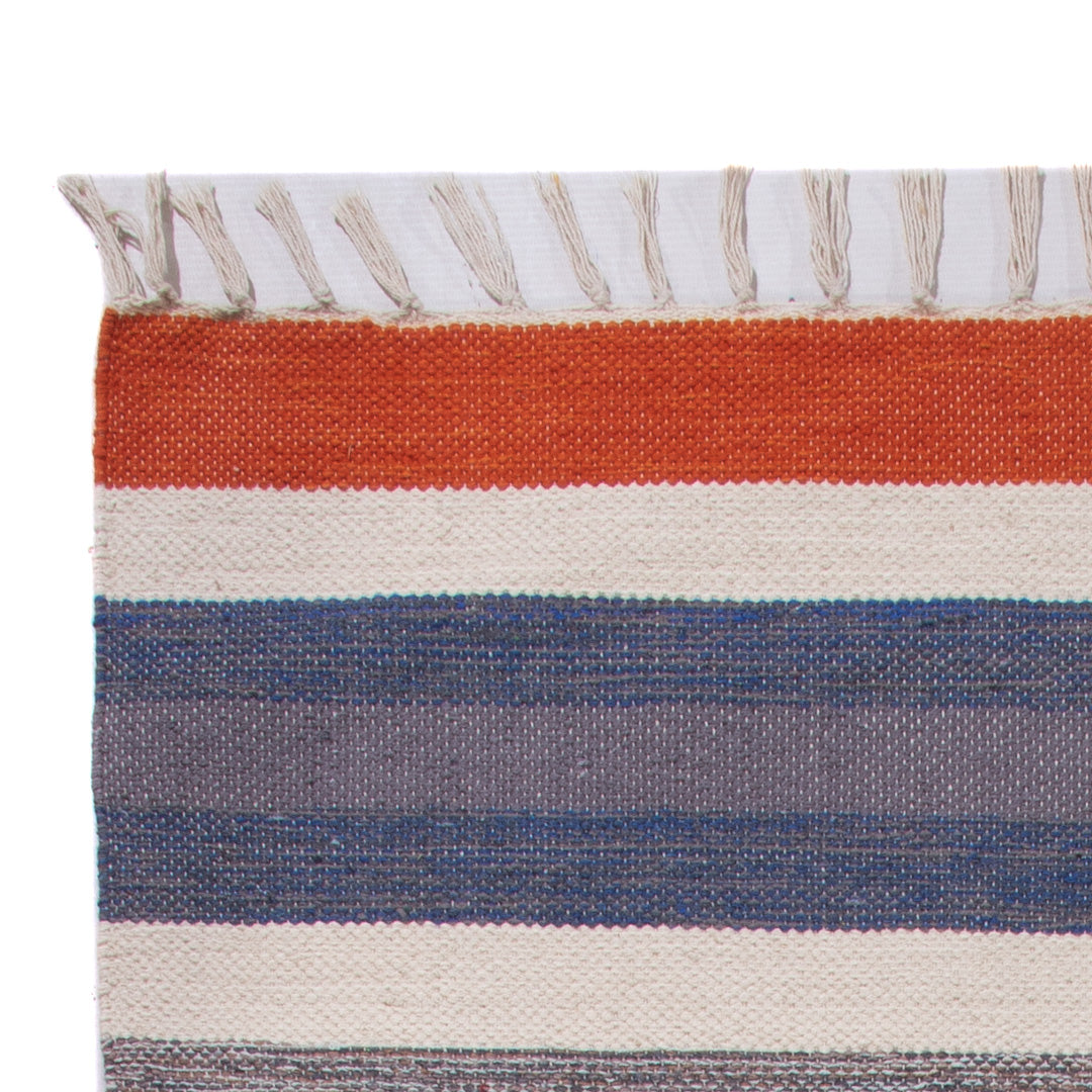 Kelim Modern Teppich 70x150cm - mehrfarbig