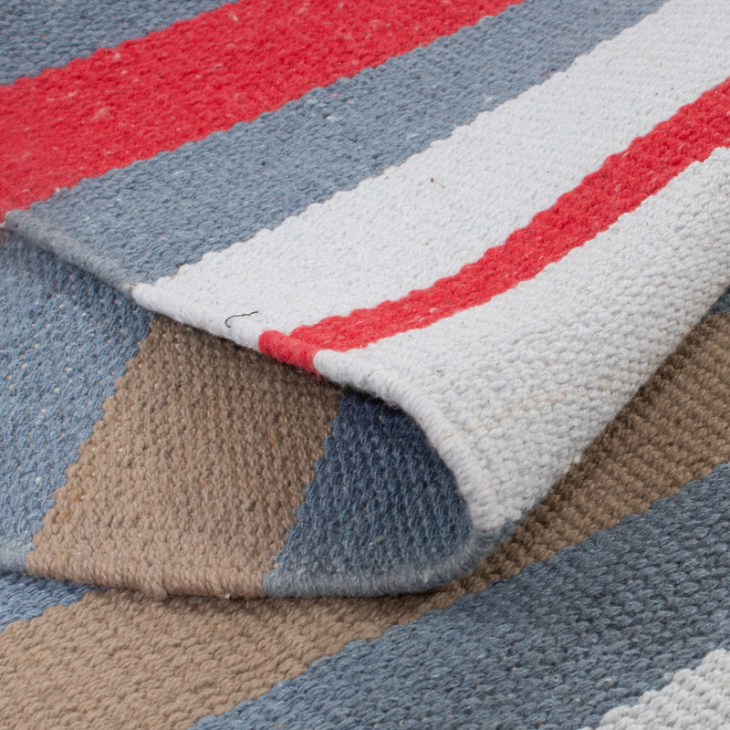 Kelim Modern Teppich 70x150cm - mehrfarbig