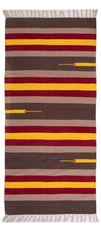 Kelim Modern Teppich 70x150cm - mehrfarbig – product image