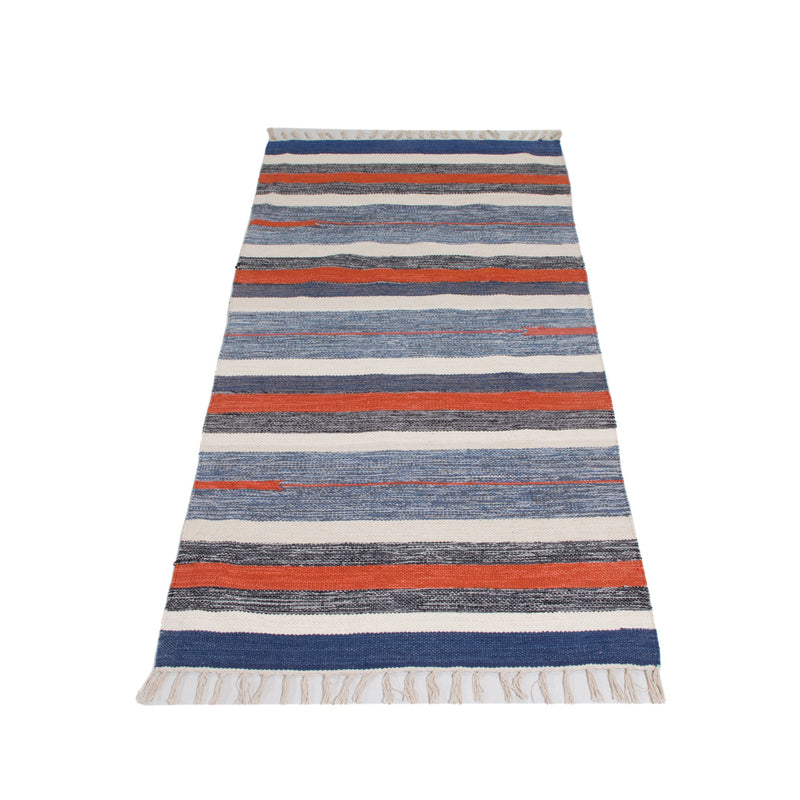 Kelim Modern Teppich 70x150cm - mehrfarbig