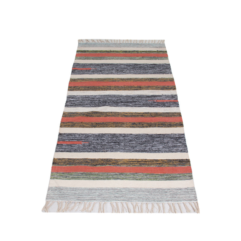 Kelim Modern Teppich 70x150cm - mehrfarbig