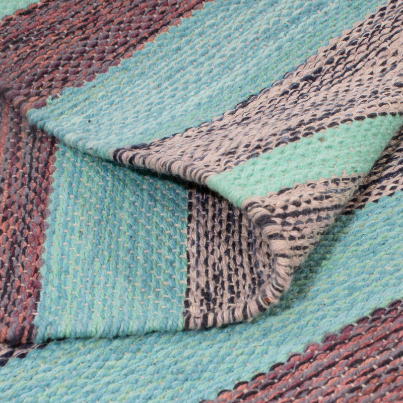 Kelim Modern Teppich 70x150cm - mehrfarbig