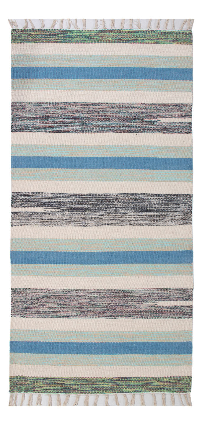 Kelim Modern Teppich 70x150cm - mehrfarbig
