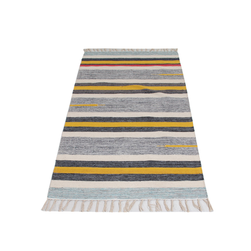 Kelim Modern Teppich 70x150cm - mehrfarbig