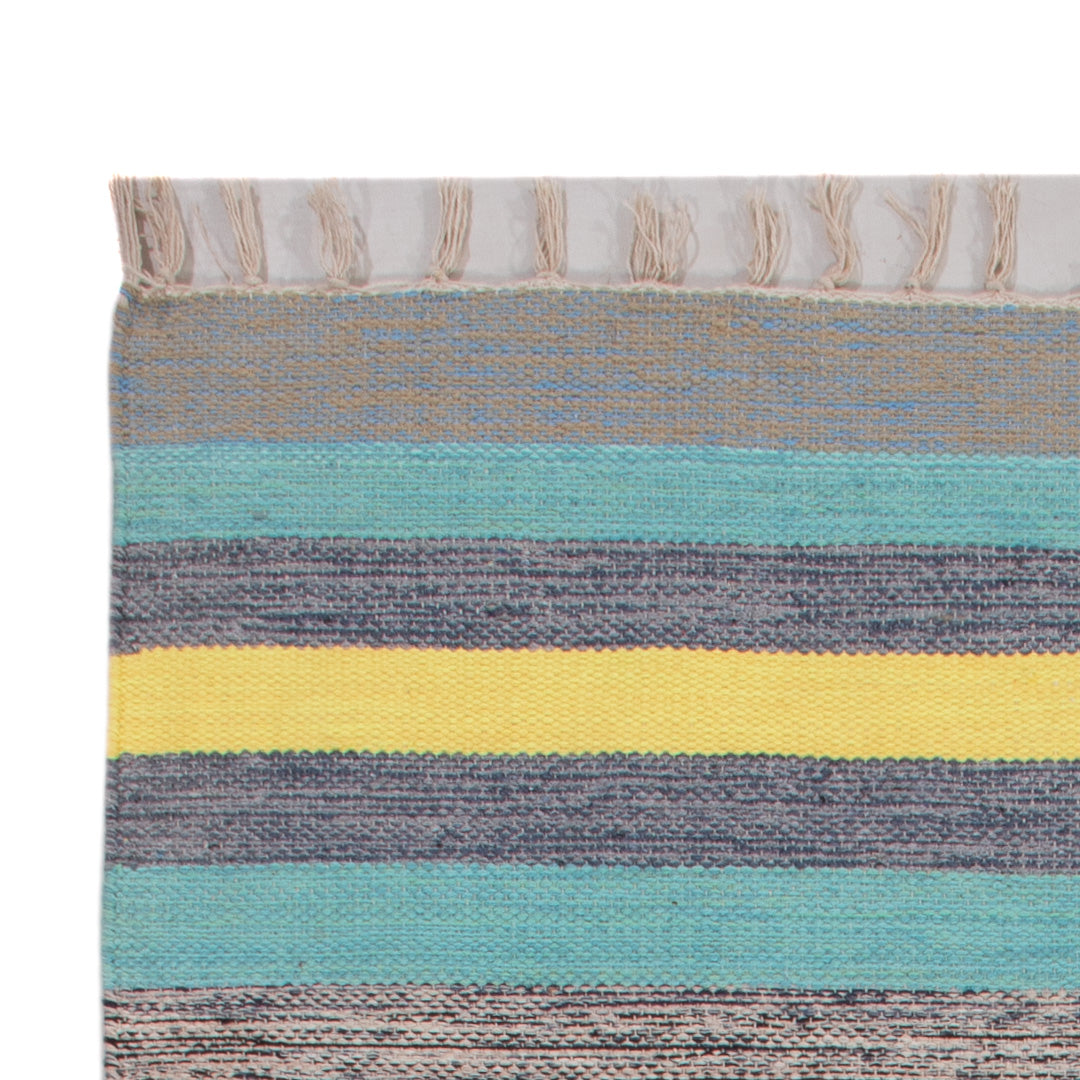 Kelim Modern Teppich 70x150cm - mehrfarbig