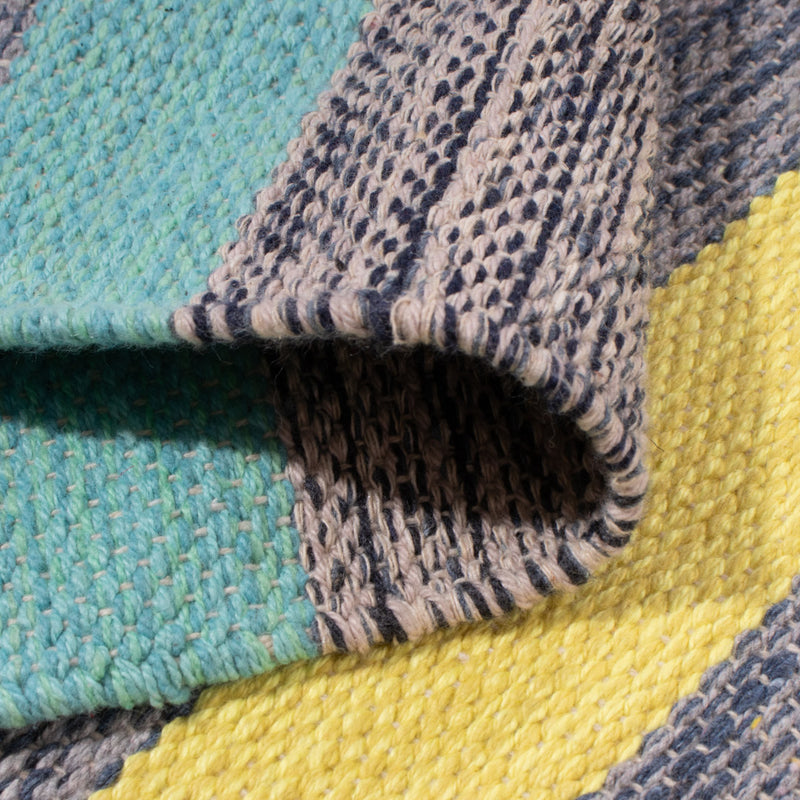 Kelim Modern Teppich 70x150cm - mehrfarbig