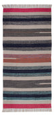 Kelim Modern Teppich 70x150cm - mehrfarbig