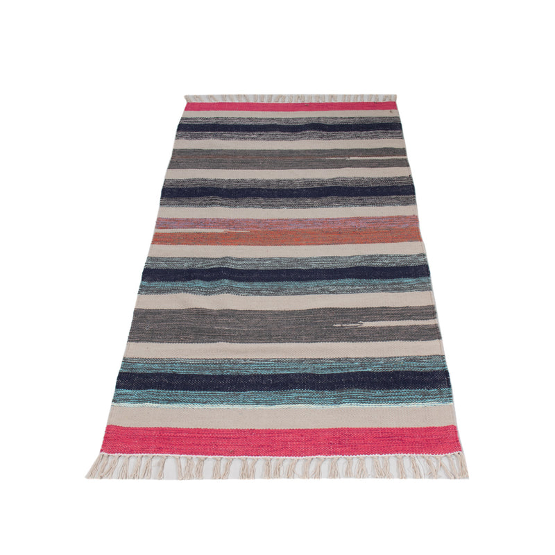 Kelim Modern Teppich 70x150cm - mehrfarbig