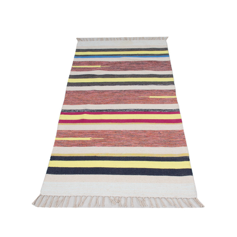 Kelim Modern Teppich 70x150cm - mehrfarbig