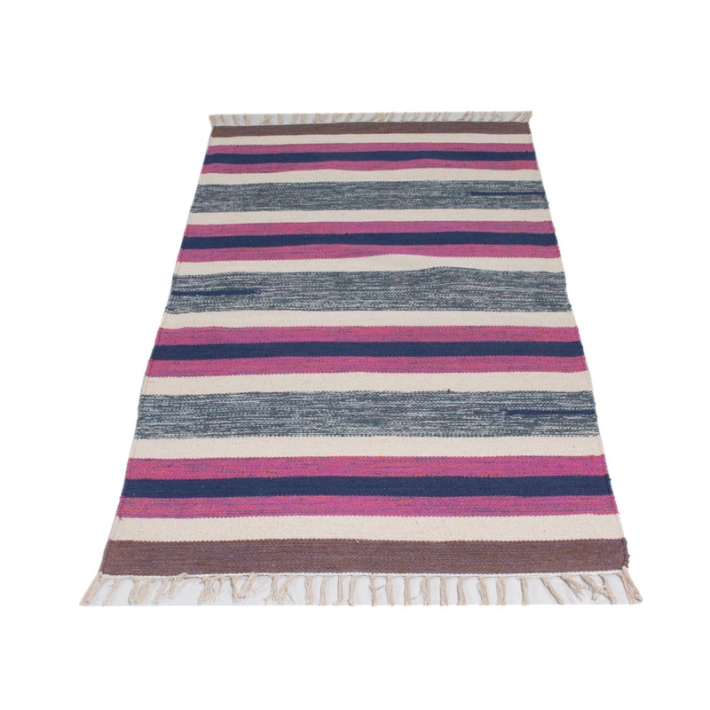 Kelim Modern Teppich 70x150cm - mehrfarbig