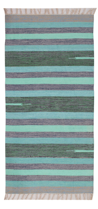 Kelim Modern Teppich 70x150cm - mehrfarbig