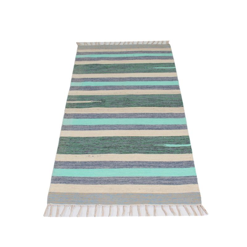 Kelim Modern Teppich 70x150cm - mehrfarbig