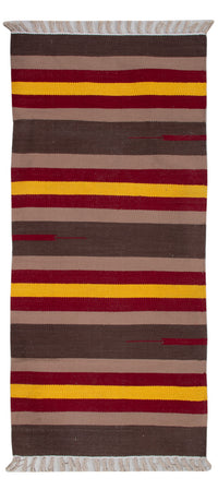 Kelim Modern Teppich 70x150cm - mehrfarbig – product image