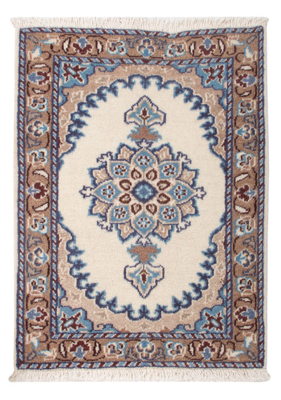 Nain - 12La Teppich 60x90cm - Perserteppich - hellbeige