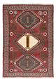 Belutsch Teppich 117x197cm - Perserteppich - dunkelrot
