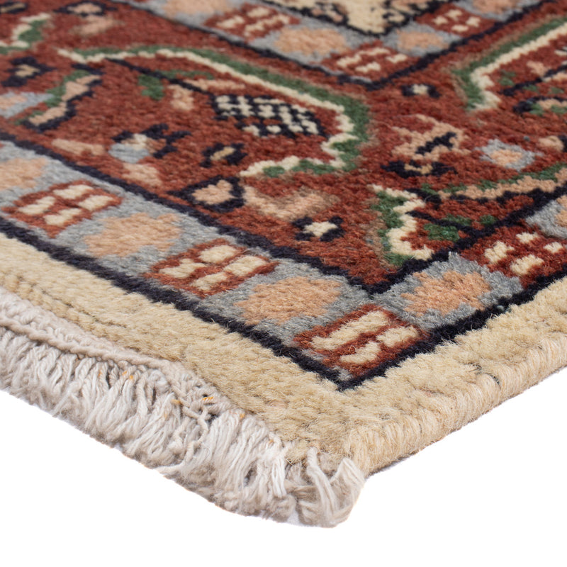 Indo Mir Teppich 74x260cm - Orientteppich - beige