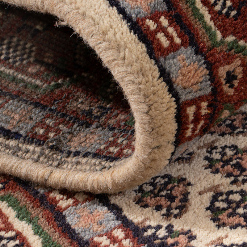 Indo Mir Teppich 74x260cm - Orientteppich - beige