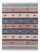 Kelim Modern Teppich 70x140cm - mehrfarbig