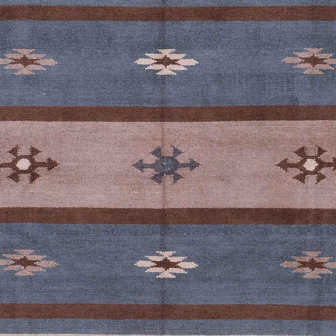 Kelim Modern Teppich 70x140cm - mehrfarbig