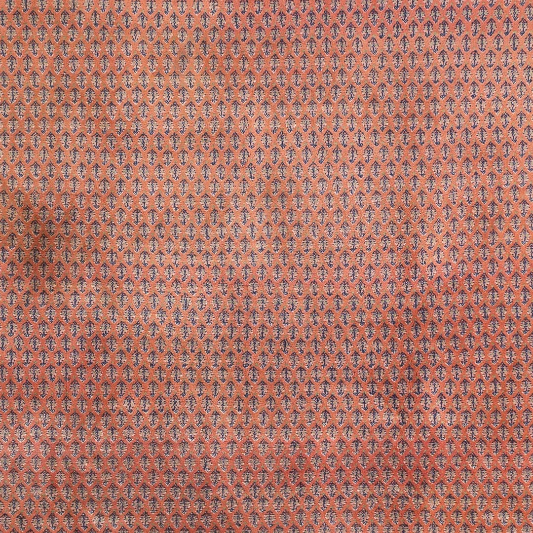 Indo Mir Teppich 250x350cm - Orientteppich - rost