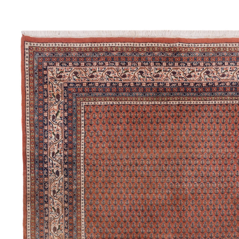 Indo Mir Teppich 250x350cm - Orientteppich - rost