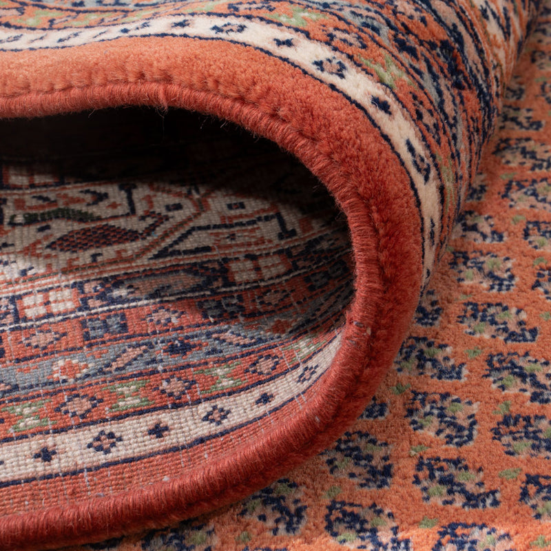 Indo Mir Teppich 250x350cm - Orientteppich - rost
