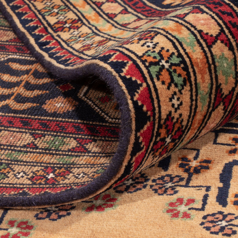 Afghan Teppich 290x390cm - Orientteppich - dunkelbeige