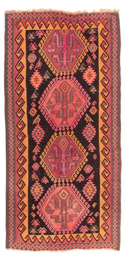 Kelim Teppich Old 160x330cm - mehrfarbig