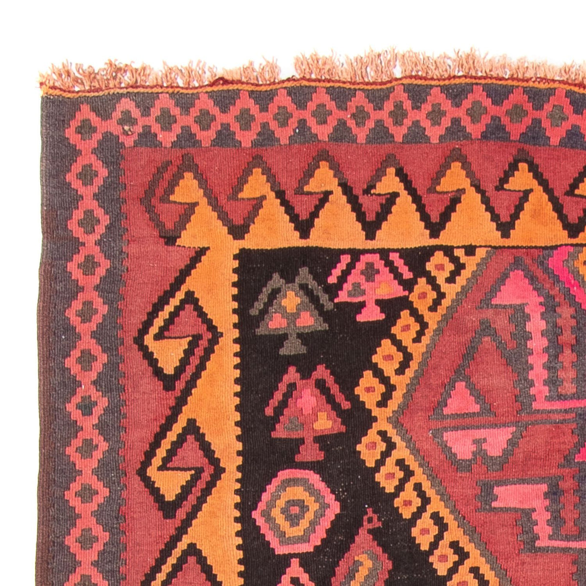 Kelim Teppich Old 160x330cm - mehrfarbig