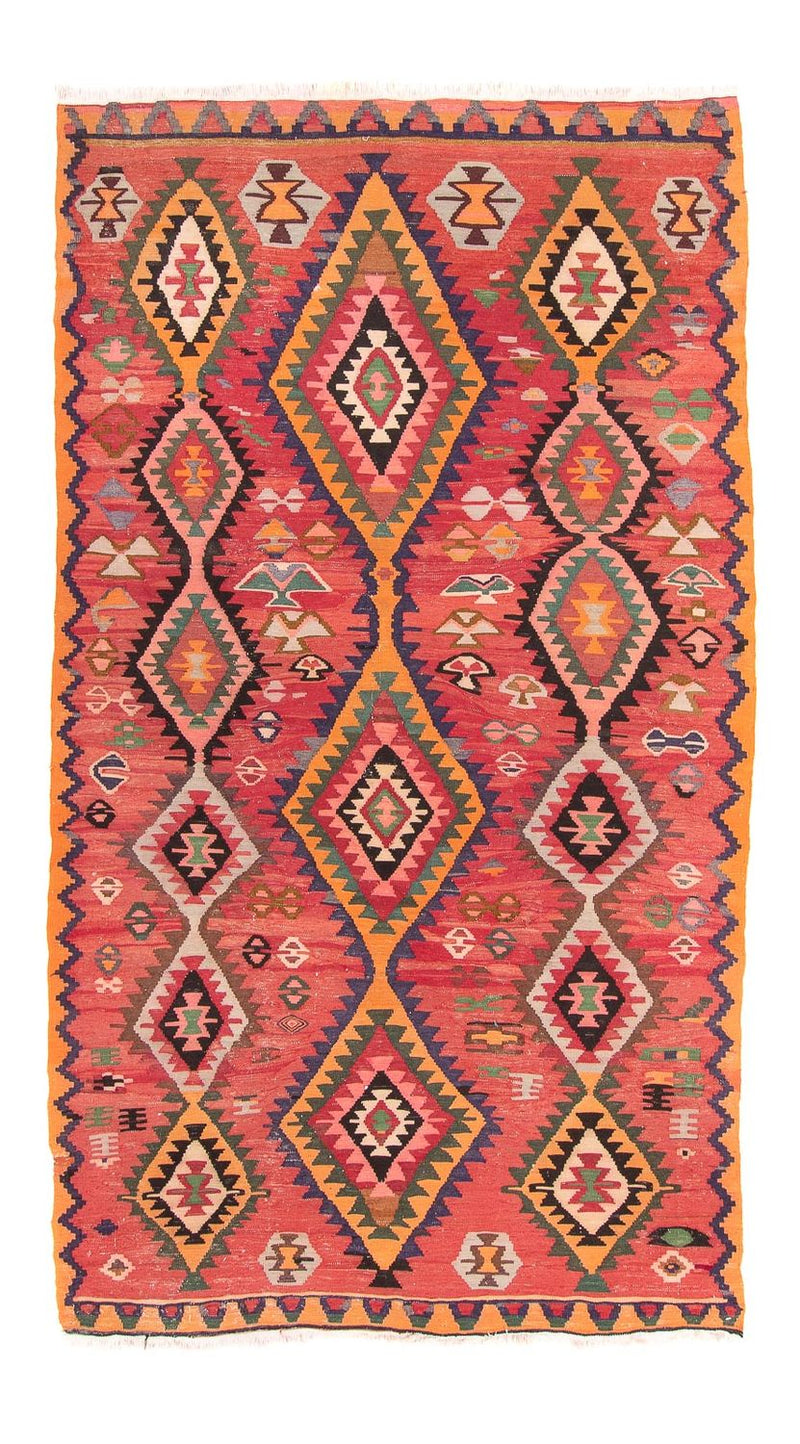 Läufer Kelim - Old - 165 x 310 cm - mehrfarbig