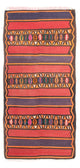 Kelim Teppich Old 144x310cm - mehrfarbig