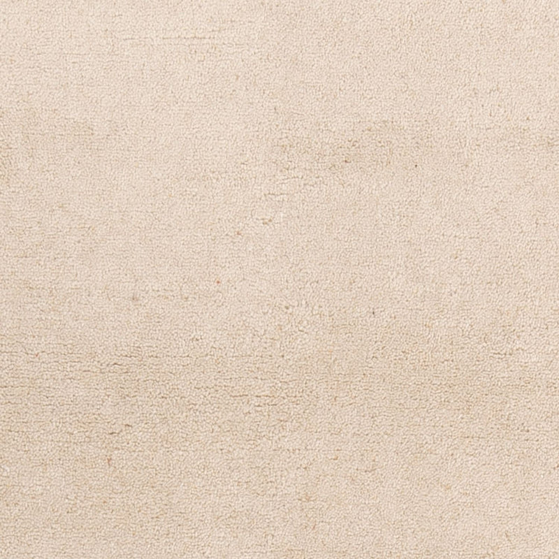 Nepal Teppich 80x150cm - Wollteppich - beige
