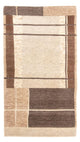 Nepal Teppich 90x160cm - Wollteppich - natur