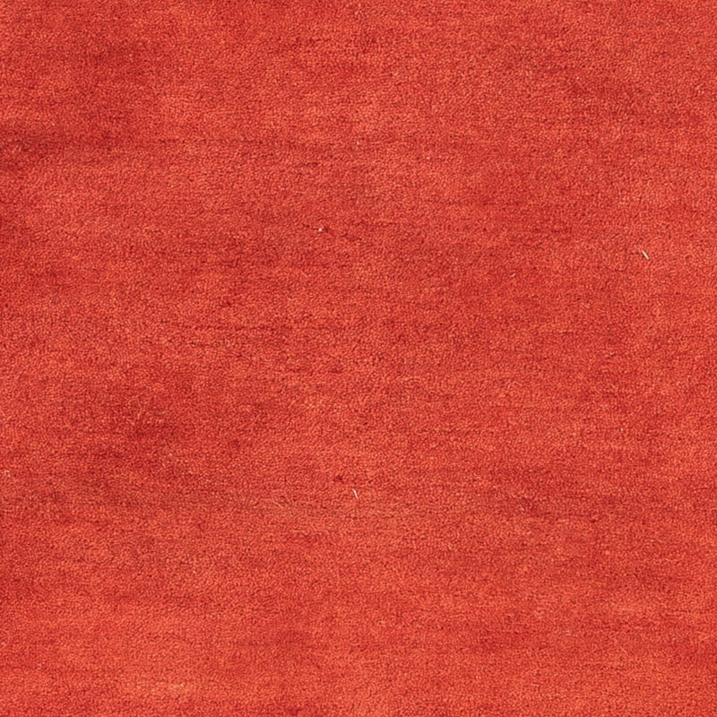 Nepal Teppich 89x163cm - Wollteppich - rot