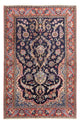 Isfahan Teppich 110x170cm - Perserteppich - dunkelblau