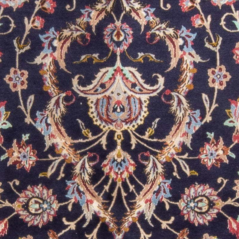 Isfahan Teppich 110x170cm - Perserteppich - dunkelblau