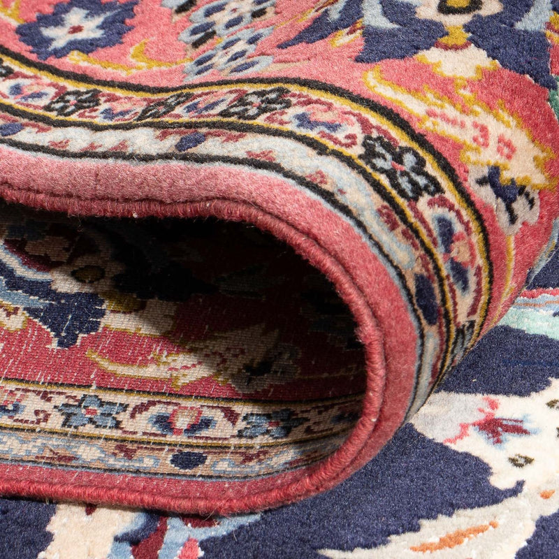 Isfahan Teppich 110x170cm - Perserteppich - dunkelblau