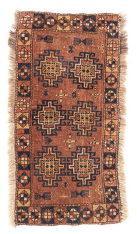 Belutsch Teppich 60x105cm - Orientteppich - braun – product image