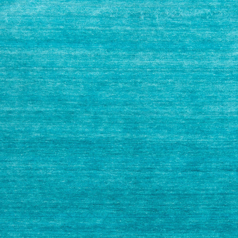 Gabbeh Teppich - Softy quadratisch  - 200 x 200 cm - türkis