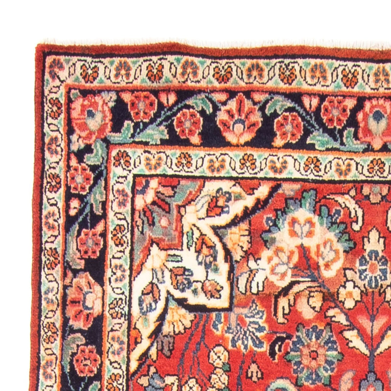 Sarough Teppich 130x222cm - Perserteppich - rot