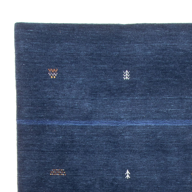 Gabbeh Teppich - Loribaft Softy - 174 x 240 cm - dunkelblau